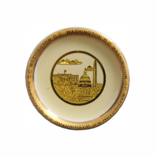 Load image into Gallery viewer, Ceramic Magnet White MIni Plate, 2.25" Diameter, Panorama, Seals, Capitol, or White House