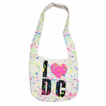Load image into Gallery viewer, I Love DC Cross body Boho Bag 16" X 34.5"