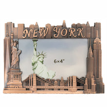 Load image into Gallery viewer, New York City Statue of Liberty Copper Metal Picture Frame