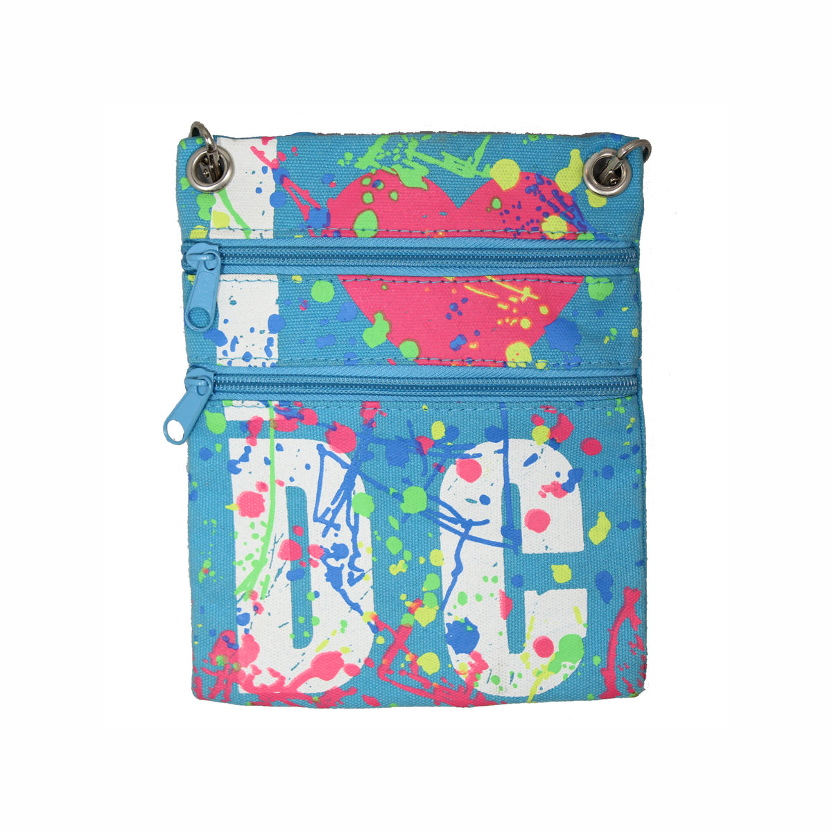 Washington DC Passport Bag 6.25" X 7.5"